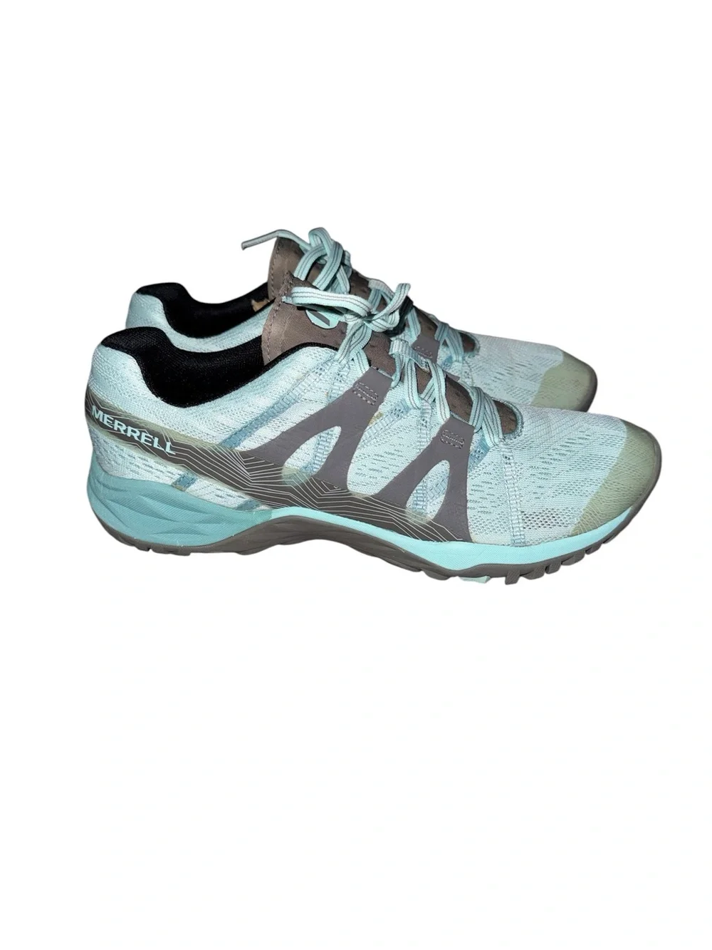 Merrell siren hex Q2 women’s Light Blue shoes size 9.5